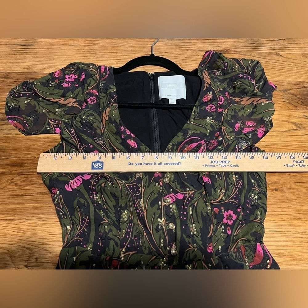 Anthropologie ett:twa Floral Jumpsuit size 0 - Picture 10 of 12